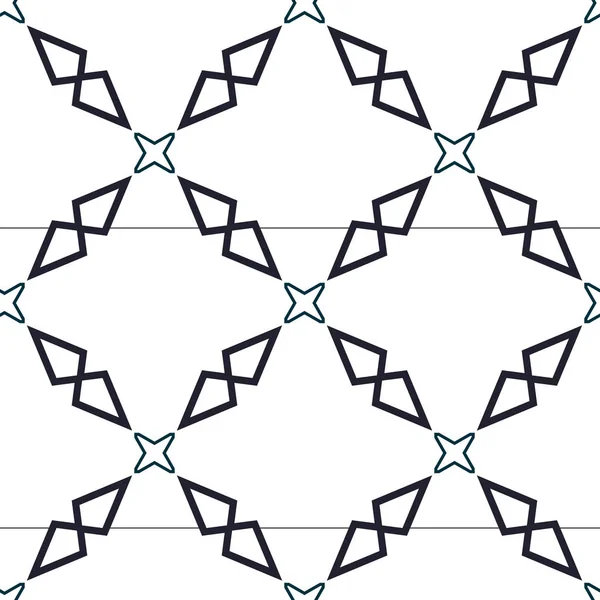 Геометрический Бесшовный Узор Векторная Иллюстрация Обоев Фона Текстур Поверхности — стоковый вектор