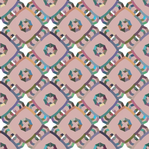 Modern geometrik vektör tasarımı, kusursuz desen çizimi