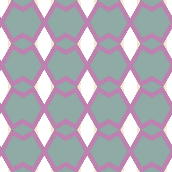 Illustration Vectorielle Motif Sans Couture Avec Différentes Formes Géométriques — Image vectorielle