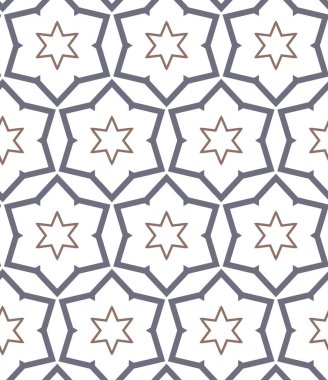 Modern geometrik vektör tasarımı, kusursuz desen çizimi
