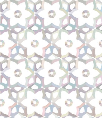 Modern geometrik vektör tasarımı, kusursuz desen çizimi