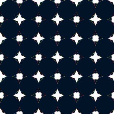 Modern geometrik vektör tasarımı, kusursuz desen çizimi