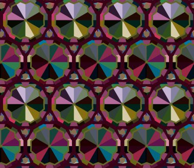 Kusursuz desen arkaplanı, soyut illüstrasyon 