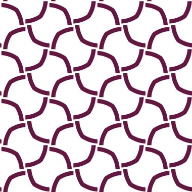 Modern geometrik vektör tasarımı, kusursuz desen çizimi