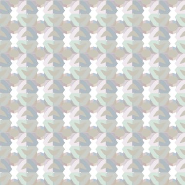 Geometrik süslemeli vektör deseni. Kusursuz tasarım dokusu. 