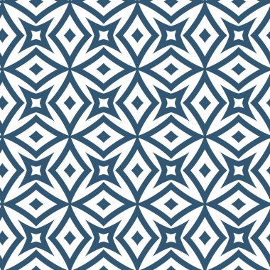 Geometrik süslemeli vektör deseni. Kusursuz tasarım dokusu.