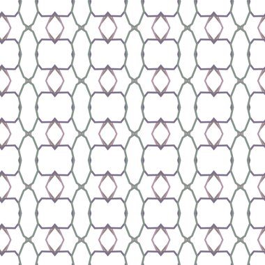 Farklı geometrik şekillere sahip kusursuz desensiz vektör çizimi