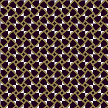 Renkli şekilli soyut geometrik desen