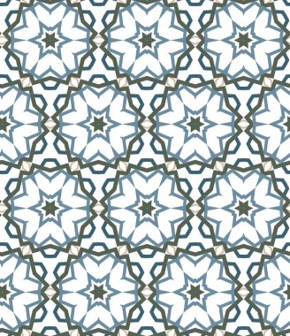 geometrik şekil tasarımlı kusursuz desen