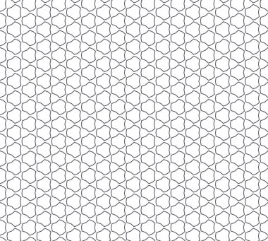 geometrik şekilli kusursuz desen