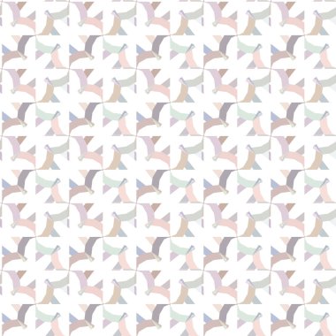 Soyut geometrik şekilli kusursuz desen