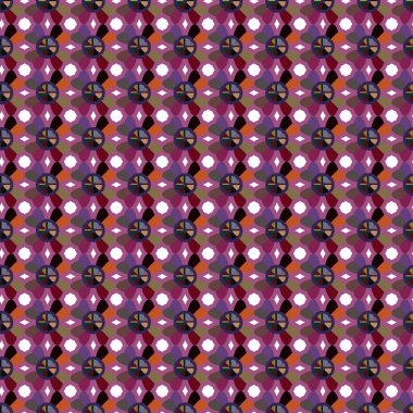 geometrik şekil tasarımlı kusursuz desen