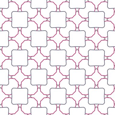 geometrik elementlerle kusursuz arkaplan, vektör illüstrasyonu 