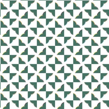 Geometrik süslemeli vektör deseni. Kusursuz tasarım dokusu.