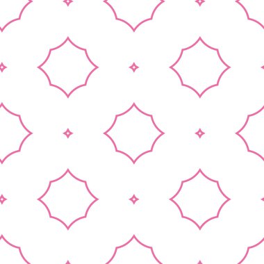 Soyut geometrik dikişsiz desen. Duvar kağıtları, arkaplanlar, yüzey dokuları için vektör çizimi 