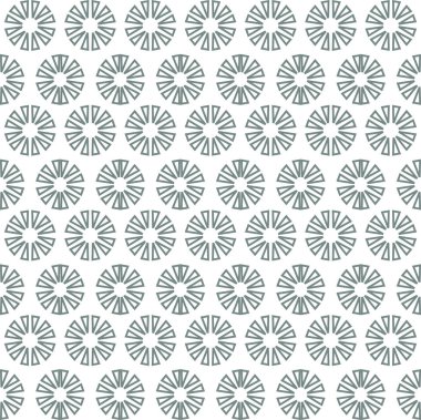 farklı geometrik şekillere sahip vektörsüz desen