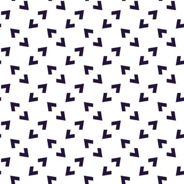 farklı geometrik şekillere sahip soyut, pürüzsüz desensiz vektör çizimi