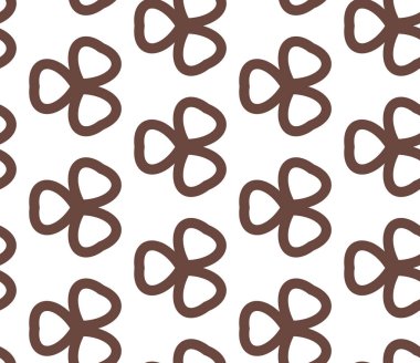 Soyut geometrik şekilli kusursuz desen