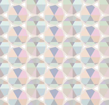 geometrik şekilli kusursuz desen.