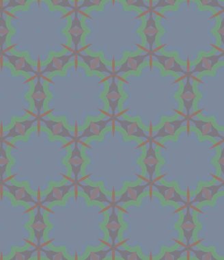 Geometrik süslemeli vektör deseni. Kusursuz tasarım dokusu.
