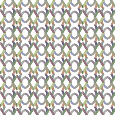 Modern geometrik vektör tasarımı, kusursuz desen çizimi