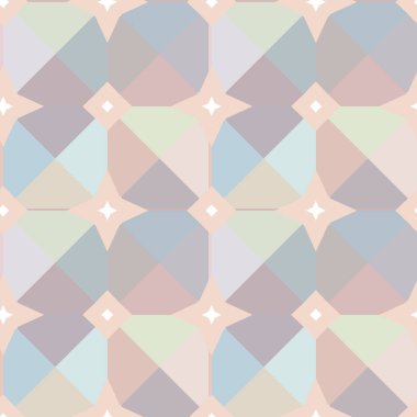 geometrik şekil tasarımlı kusursuz desen