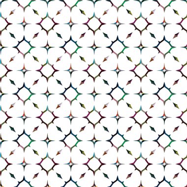 Soyut geometrik şablonun vektör çizimi