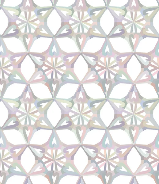 Безшовний Візерунок Геометричною Формою Дизайну — стоковий вектор