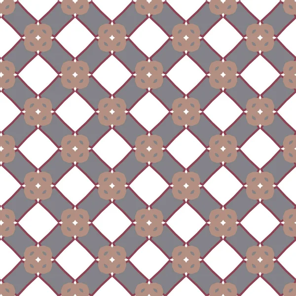 Nahtloser Hintergrund Mit Geometrischen Elementen Vektorillustration — Stockvektor