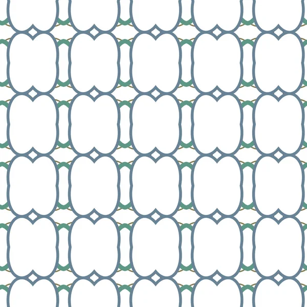 Modello Senza Cuciture Con Design Geometrico Forma — Vettoriale Stock