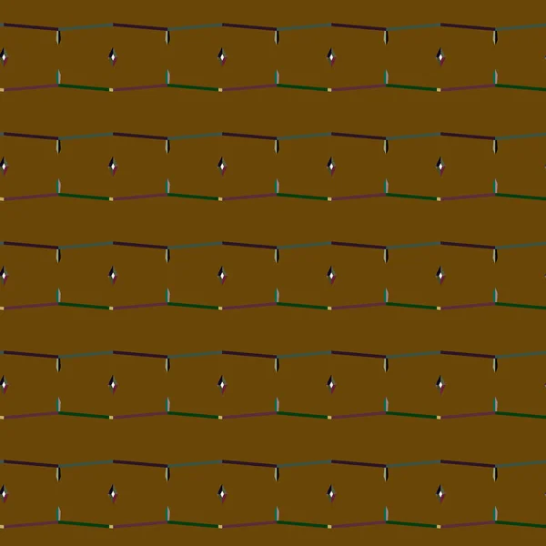 Nahtlose Muster Mit Abstrakten Geometrischen Formen — Stockvektor