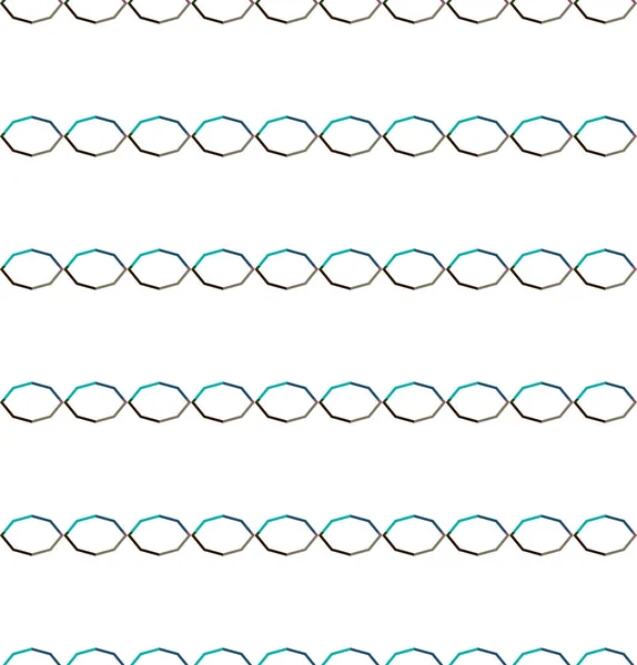 Geometrik Elementlerle Kusursuz Arkaplan Vektör Illüstrasyonu — Stok Vektör