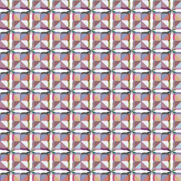 Αδιάλειπτη Μοτίβο Γεωμετρικά Σχήματα Εικονογράφηση Διανύσματος — Διανυσματικό Αρχείο