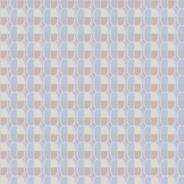 Geometrik süslemeli vektör deseni. Kusursuz tasarım dokusu.