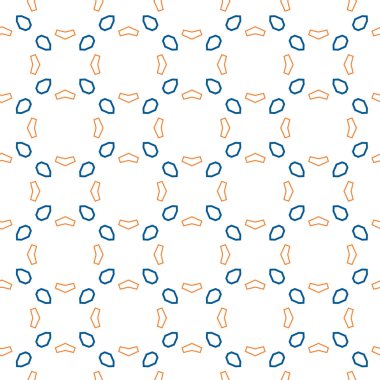 Soyut geometrik şekilli kusursuz desen