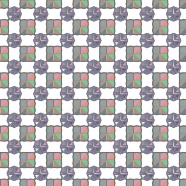 Soyut geometrik şablonun vektör çizimi