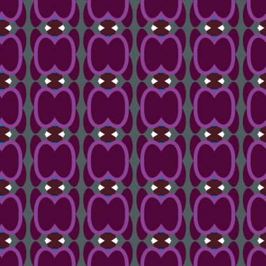 Geometrik süslemeli vektör deseni. Kusursuz tasarım dokusu.