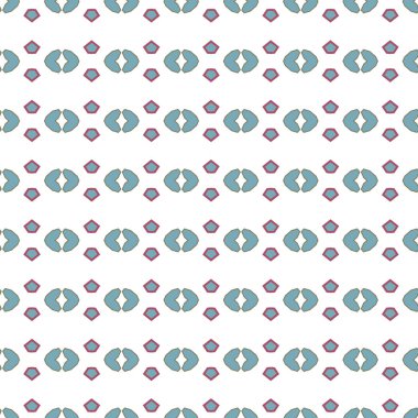 geometrik şekil tasarımlı kusursuz desen