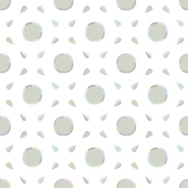 Kusursuz şablon arkaplan, soyut vektör çizimi 