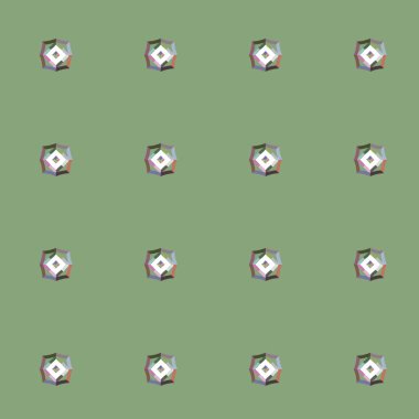 Soyut geometrik şekilli kusursuz desen