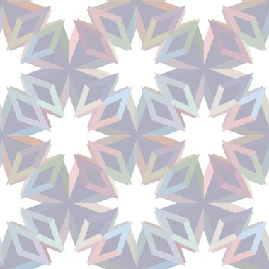 Soyut geometrik şablonun vektör çizimi