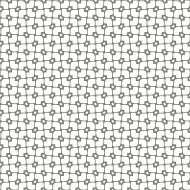 Geometrik süslemeli vektör deseni. Kusursuz tasarım dokusu.