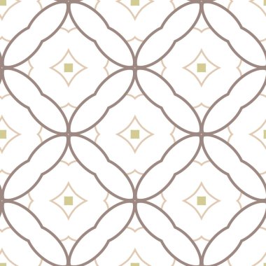 Modern geometrik vektör tasarımı, kusursuz desen çizimi