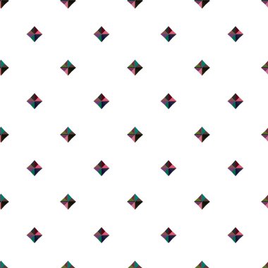 geometrik şekil tasarımlı kusursuz desen