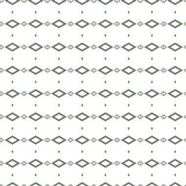 Geometrik süslemeli vektör deseni. Kusursuz tasarım dokusu.