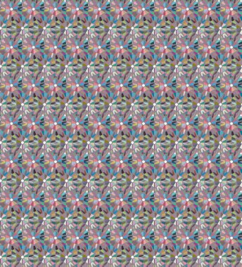 Soyut geometrik şablonun vektör çizimi