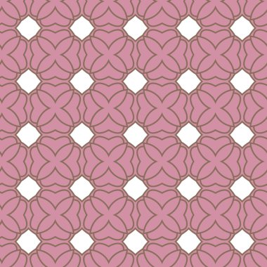 Geometrik süslemeli vektör deseni. Kusursuz tasarım dokusu.