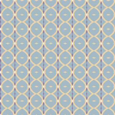 Geometrik süslemeli vektör deseni. Kusursuz tasarım dokusu.