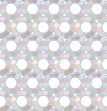 geometrik şekil tasarımlı kusursuz desen