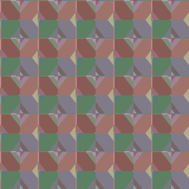 Soyut geometrik şablonun vektör çizimi